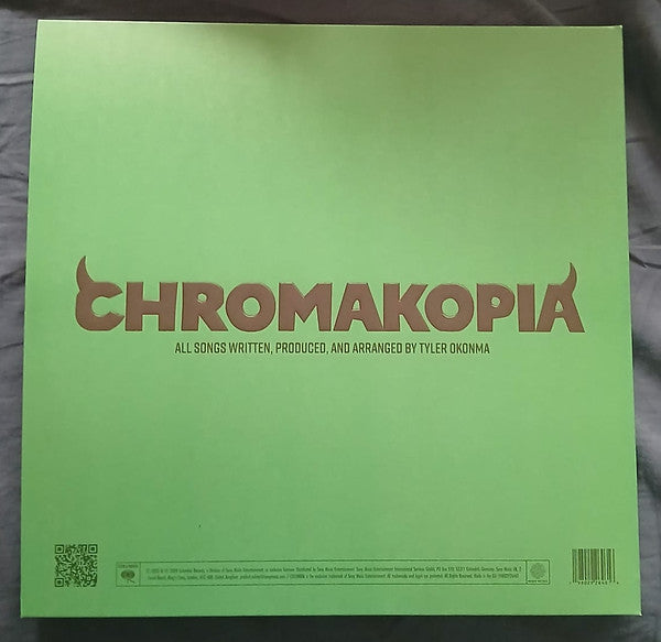 Tyler, the Creator – Chromakopia – achterkant hoes