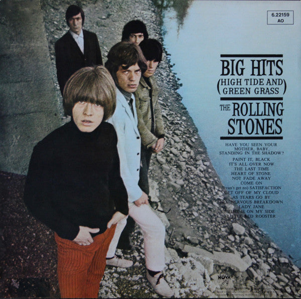 The Rolling Stones – BIG HITS (HIGH TIDE AND GREEN GRASS) – achterkant hoes
