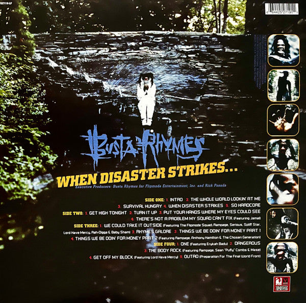 Busta Rhymes – WHEN DISASTER STRIKES... – achterkant hoes