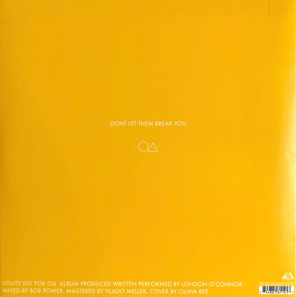London O'connor – OA – achterkant hoes