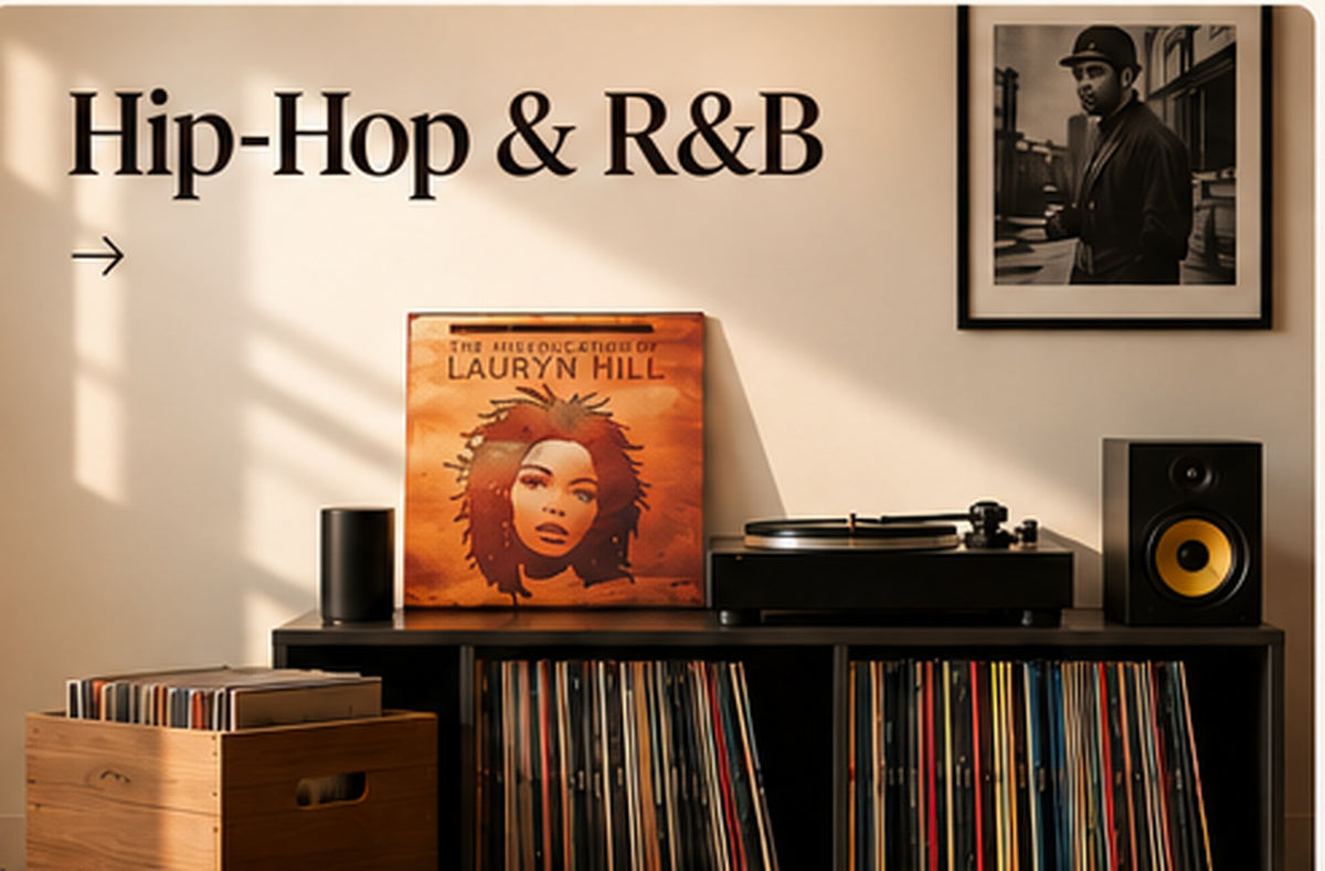 Groovio Vinyl hip-hop-r-b genre