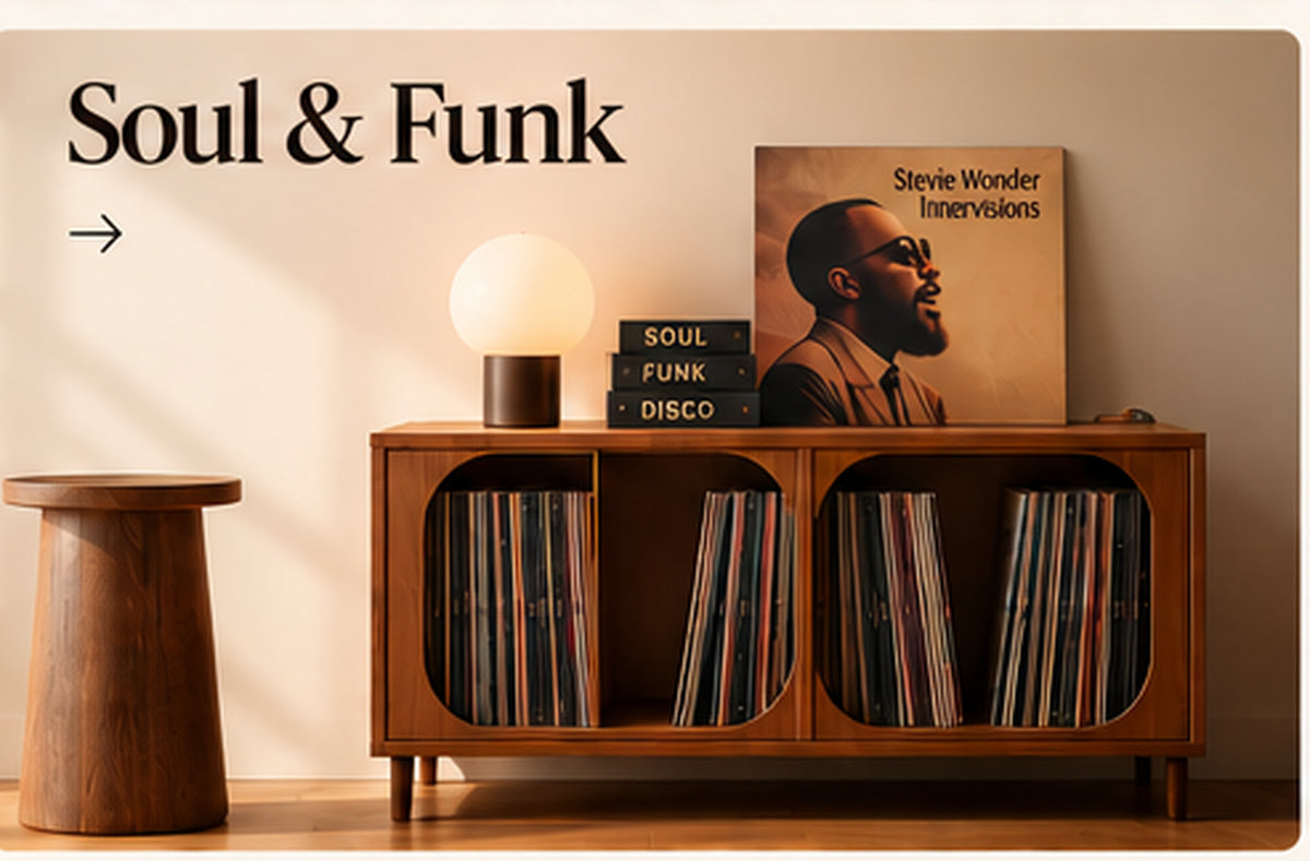 Groovio Vinyl soul-funk genre