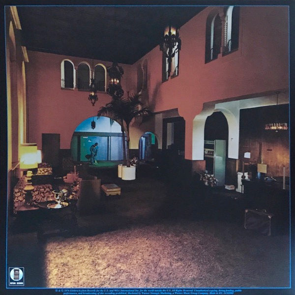 Eagles – Hotel California – achterkant hoes