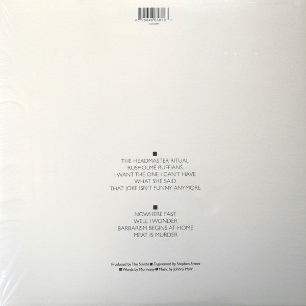 The Smiths – Meat Is Murder – achterkant hoes