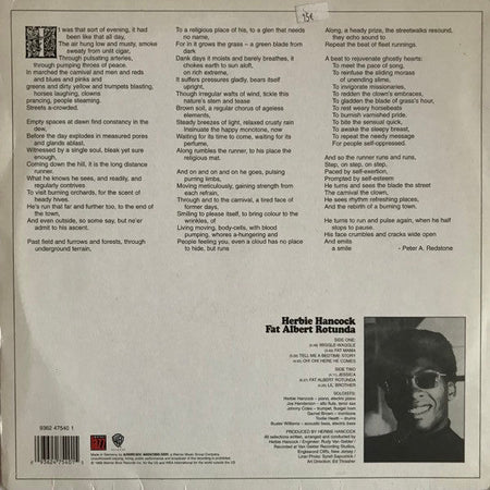 Herbie Hancock – FAT ALBERT ROTUNDA – achterkant hoes