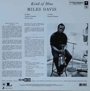 Miles Davis – Kind of Blue – achterkant hoes