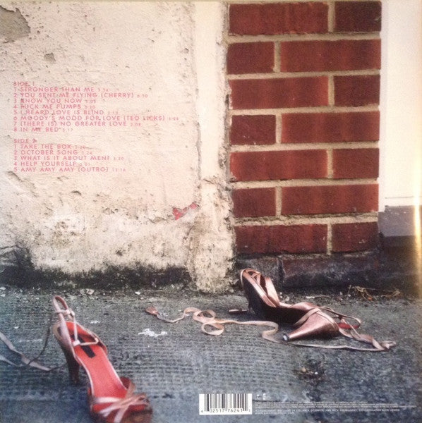 Amy Winehouse – FRANK – achterkant hoes