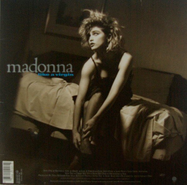 Madonna – Like a Virgin – achterkant hoes