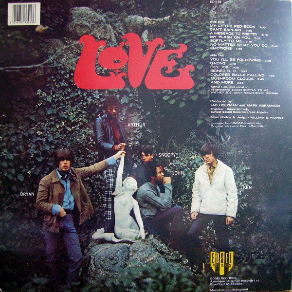 Love – LOVE – achterkant hoes