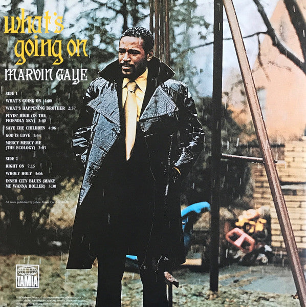 Marvin Gaye – What's Going On – achterkant hoes