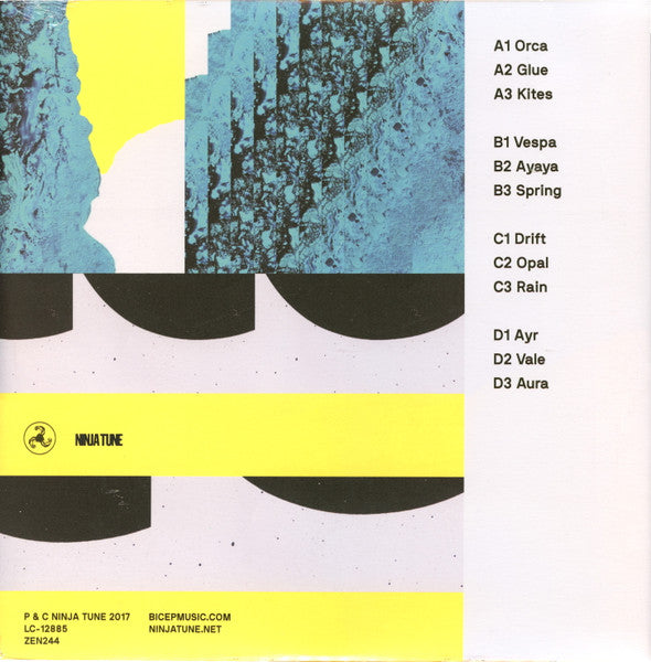 Bicep – Bicep – achterkant hoes
