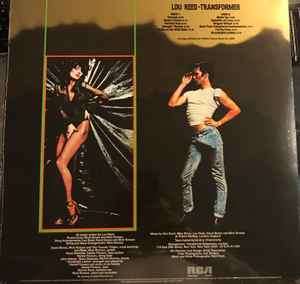 Lou Reed – Transformer – achterkant hoes
