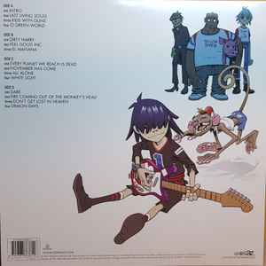 Gorillaz – Demon Days – achterkant hoes