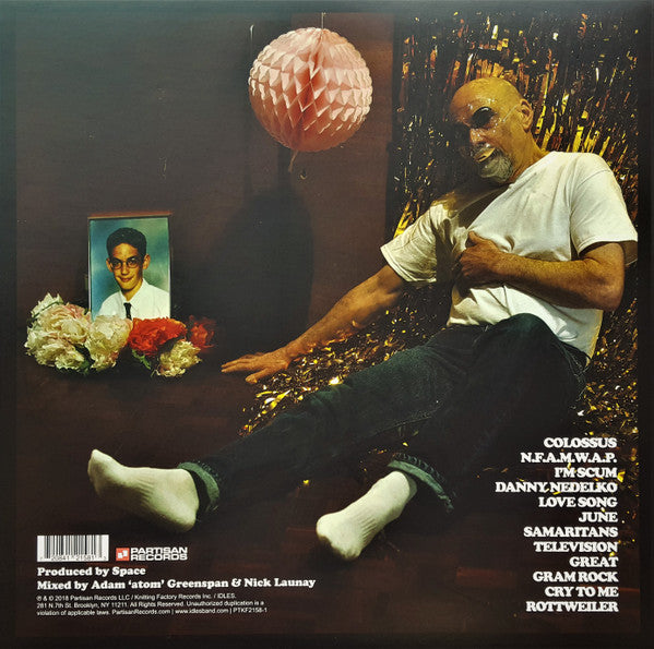 Idles – Joy as an Act of Resistance – achterkant hoes