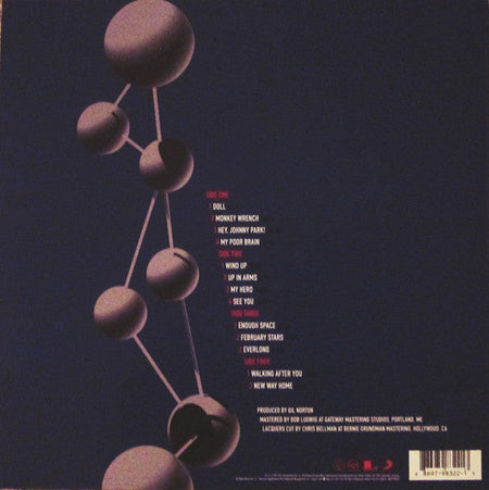 Foo Fighters – The Colour and the Shape – achterkant hoes