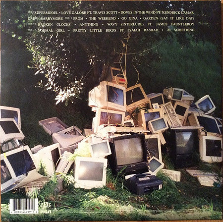 SZA – Ctrl – achterkant hoes