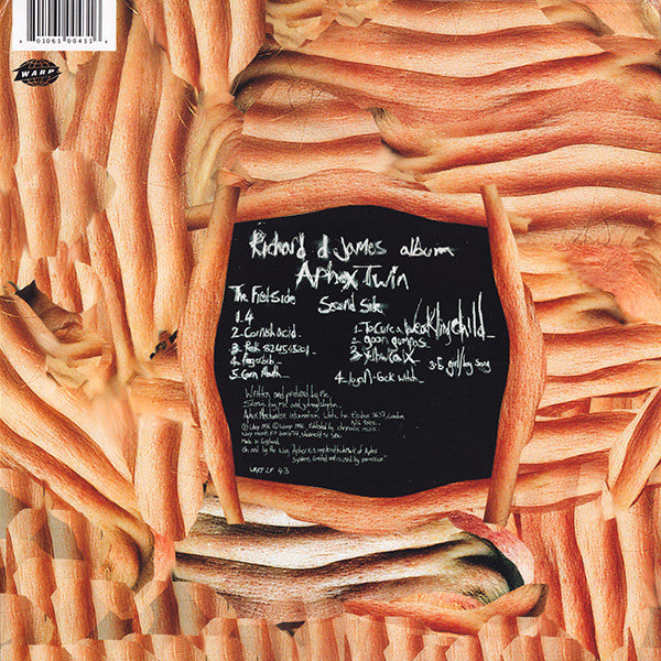 Aphex Twin – Richard D. James Album – achterkant hoes