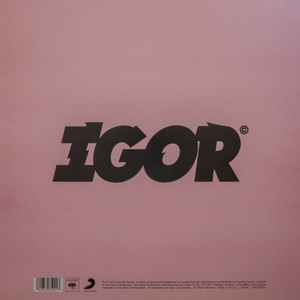 Tyler, the Creator – IGOR – achterkant hoes