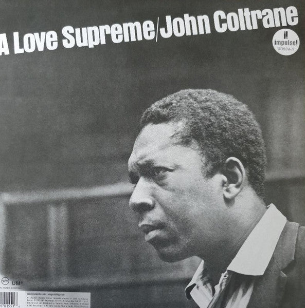 John Coltrane – A Love Supreme – achterkant hoes