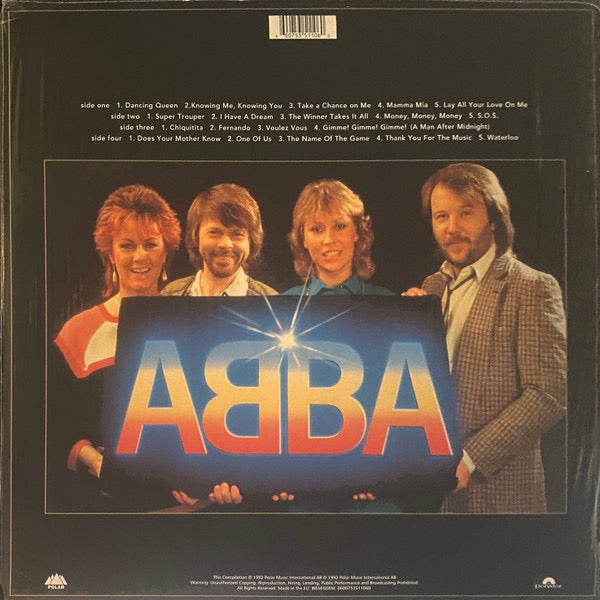 ABBA – GOLD – achterkant hoes