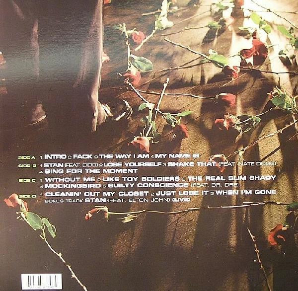 Eminem – CURTAIN CALL: THE HITS – achterkant hoes
