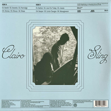 Clairo – SLING – achterkant hoes