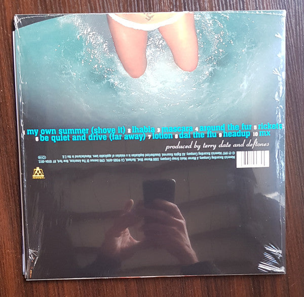 Deftones – AROUND THE FUR – achterkant hoes