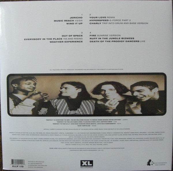 The Prodigy – Experience – achterkant hoes