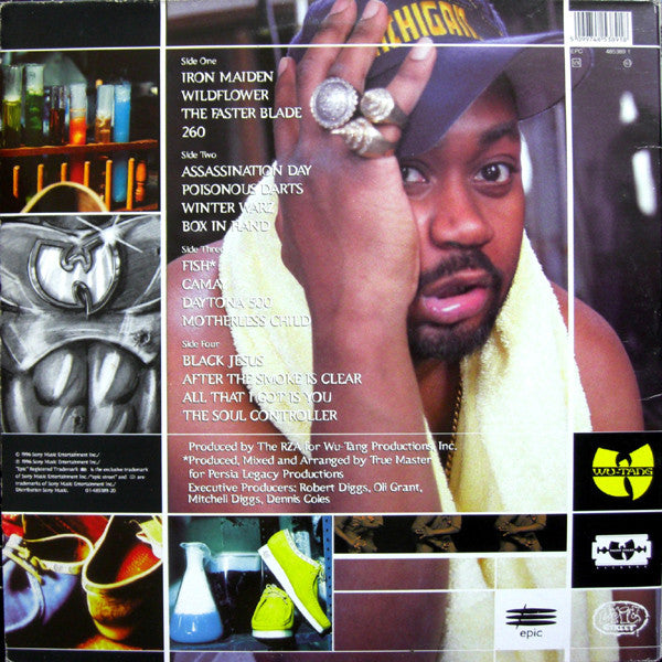 Ghostface Killah – IRONMAN – achterkant hoes