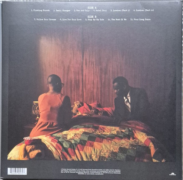 Michael Kiwanuka – SMALL CHANGES – achterkant hoes