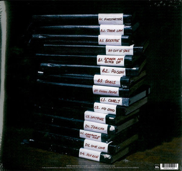 The Prodigy – THEIR LAW: THE SINGLES 1990-2005 – achterkant hoes