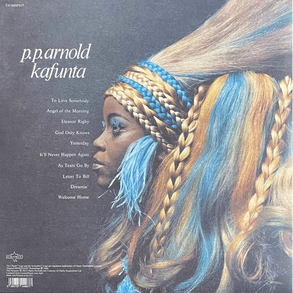 P.P. Arnold – KAFUNTA – achterkant hoes