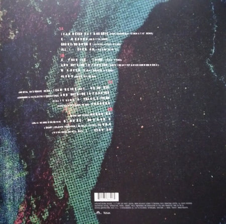 The Cure – MIXES OF A LOST WORLD – achterkant hoes