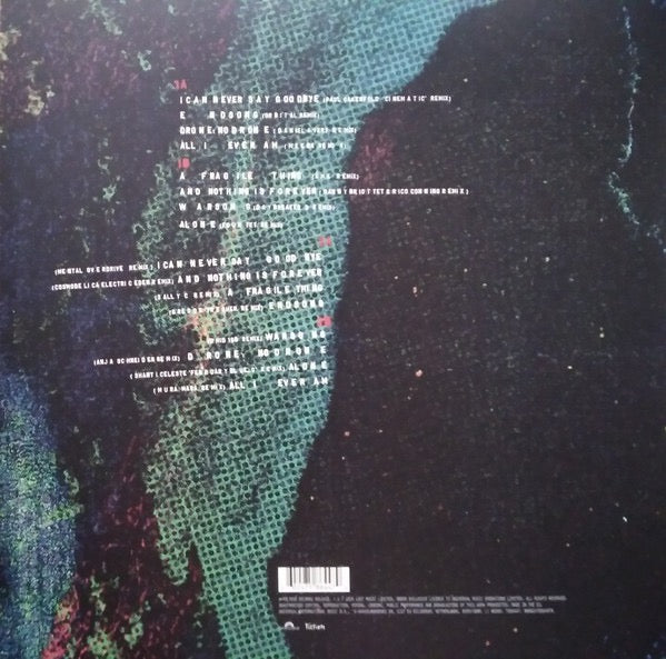 The Cure – MIXES OF A LOST WORLD – achterkant hoes
