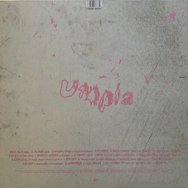 Travis Scott – Utopia – achterkant hoes