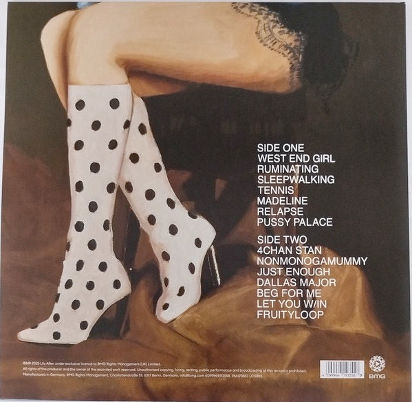 Lily Allen – West End Girl – achterkant hoes