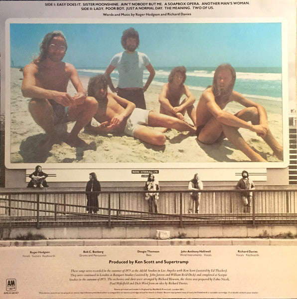 Supertramp – Crisis? What Crisis? – achterkant hoes