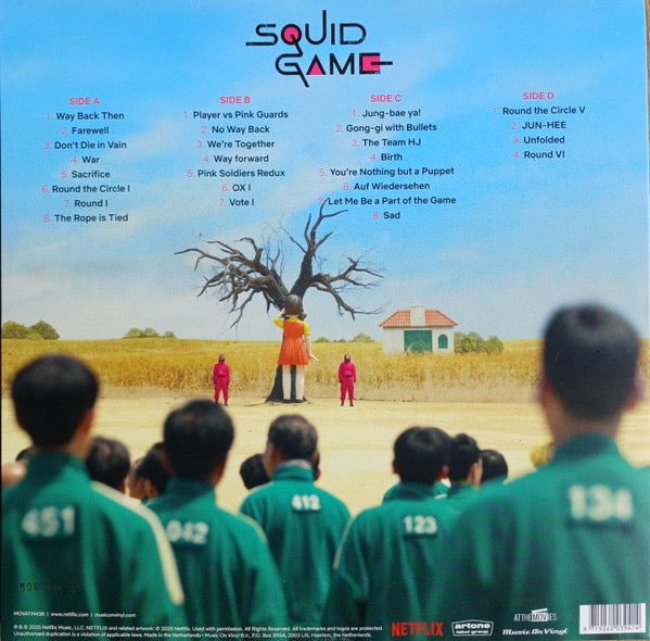 Jung Jaeil – SQUID GAME – achterkant hoes