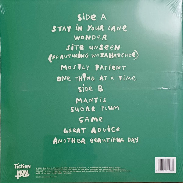 Courtney Barnett – CREATURE OF HABIT – achterkant hoes