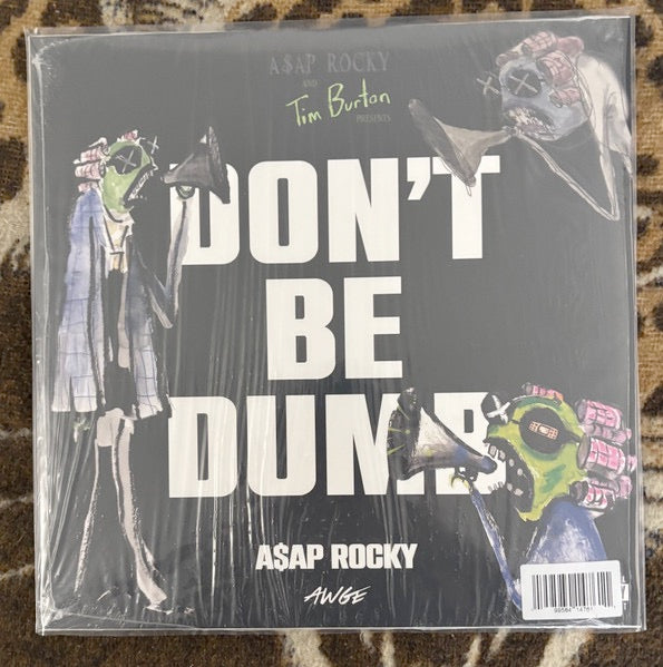 A$ap Rocky – Don't Be Dumb – achterkant hoes