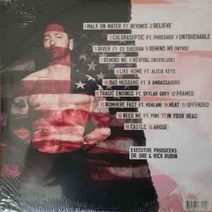 Eminem – REVIVAL – achterkant hoes