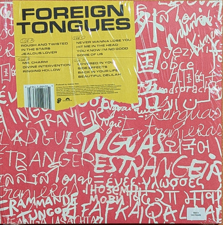 The Rolling Stones – FOREIGN TONGUES – achterkant hoes