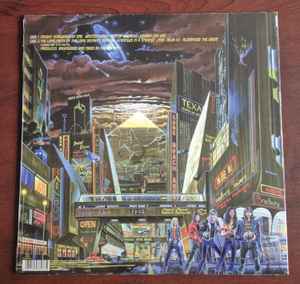 Iron Maiden – Somewhere in Time – achterkant hoes