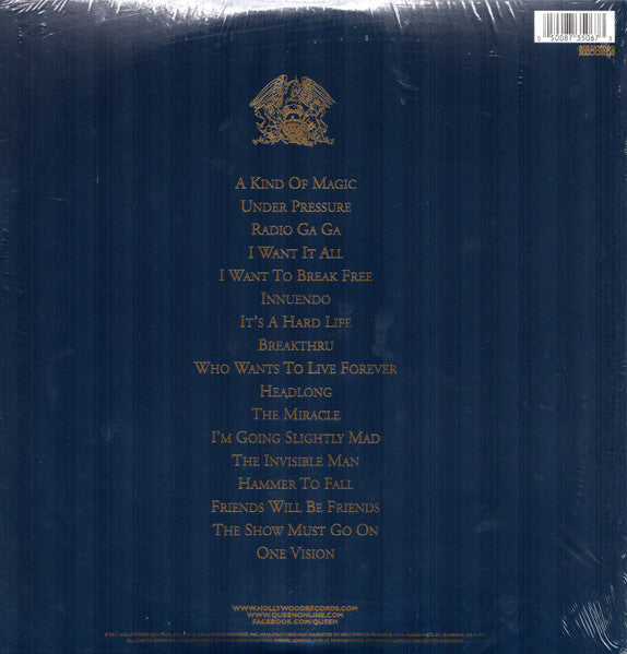 Queen – Greatest Hits II – achterkant hoes