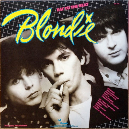 Blondie – EAT TO THE BEAT – achterkant hoes