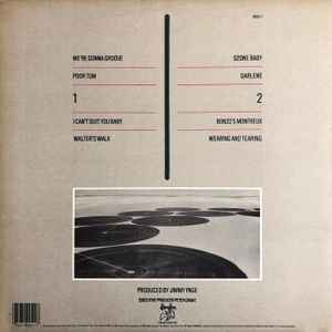 Led Zeppelin – CODA – achterkant hoes