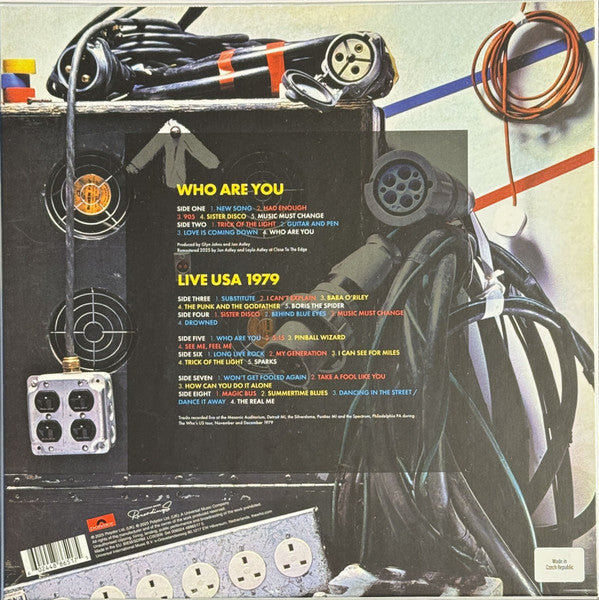 The Who – WHO ARE YOU – achterkant hoes