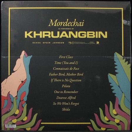 Khruangbin – Mordechai – achterkant hoes