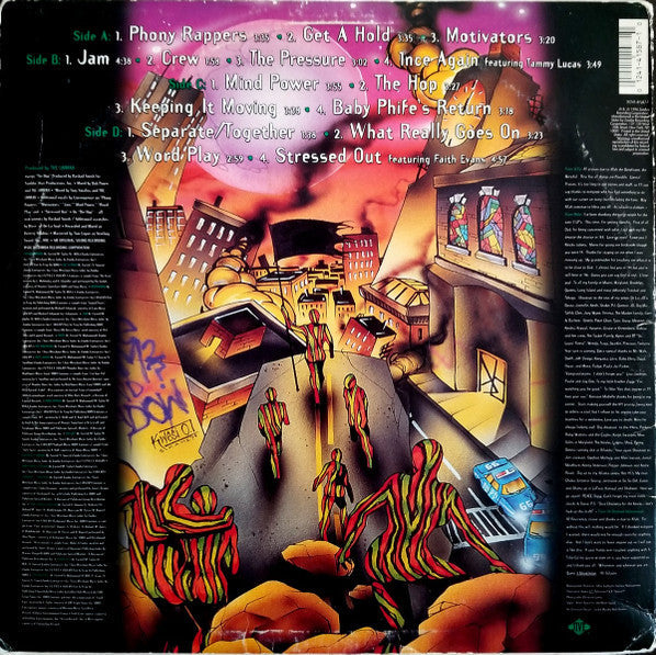 A Tribe Called Quest – Beats, Rhymes and Life – achterkant hoes