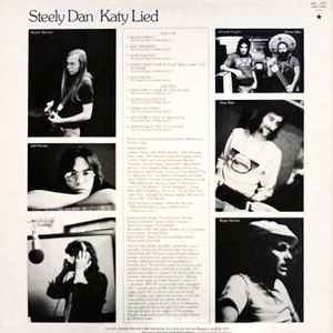 Steely Dan – Katy Lied – achterkant hoes